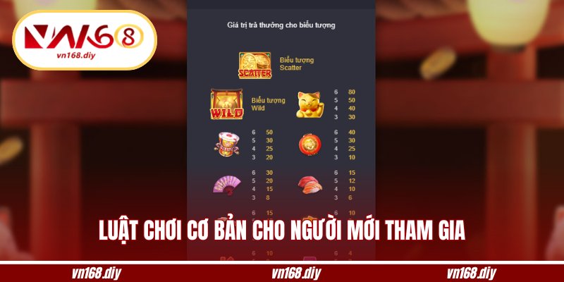 Luật chơi cơ bản cho người mới tham gia
